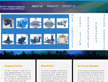 Tablet Screenshot of eneff-furnaces.com